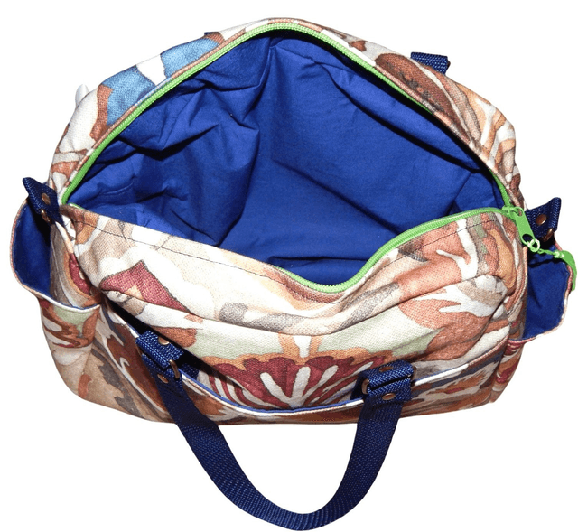 Overnight Bag Brown Leaf